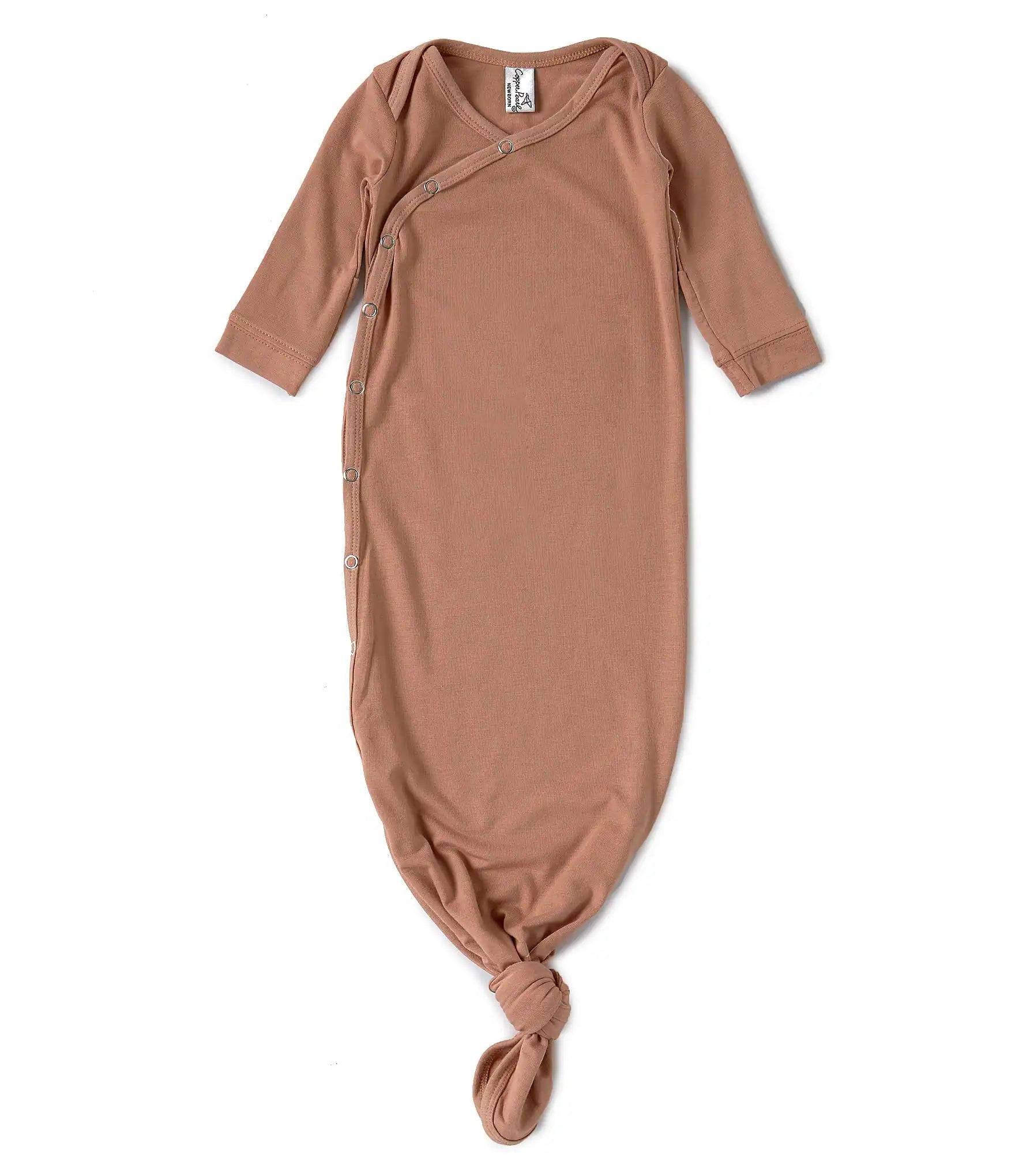 CP Knotted Gown - Pecan