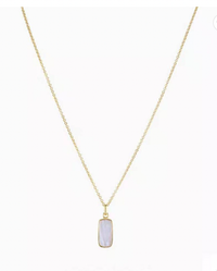 ALCO - MIRA 18K Gold Plated Stainless Steel Water Resistant Necklace