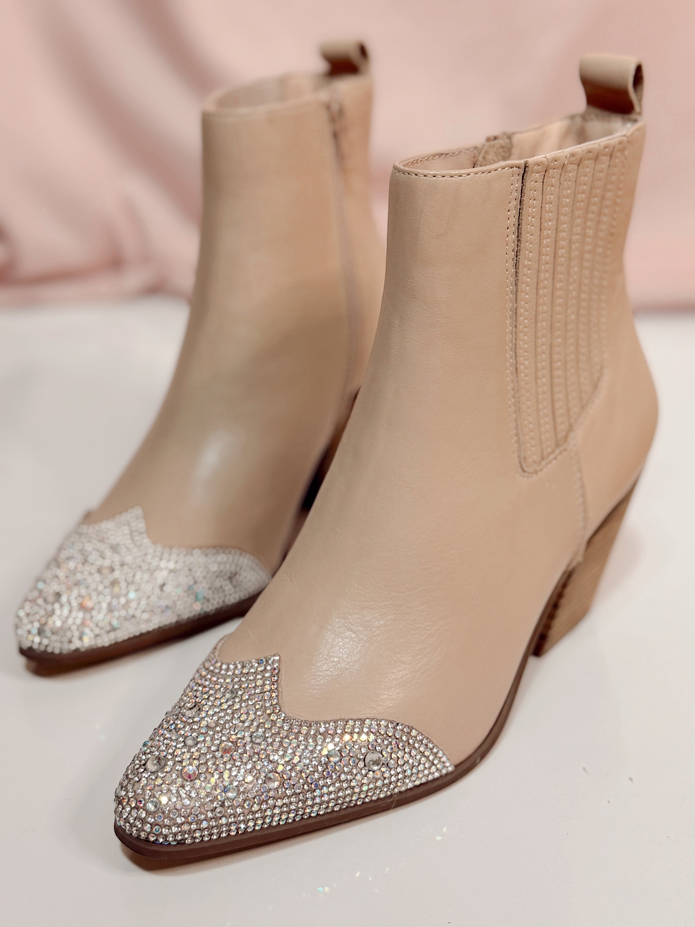 Matisse Blake - Monroe Rhinestone Booties