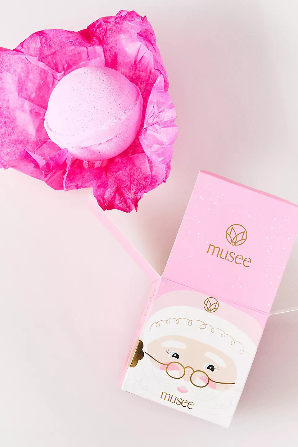 Musee Pink Santa Bath Balm