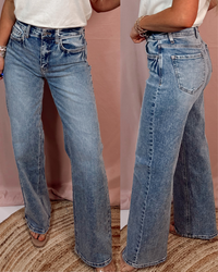 Stefani 90's Wide Leg Jeans
