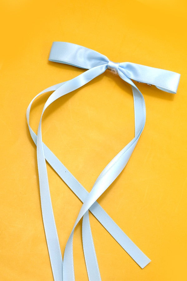 Assorted Long Satin Bows - 9.5"
