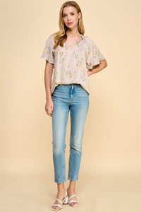 Spring Fever Floral Printed Blouse