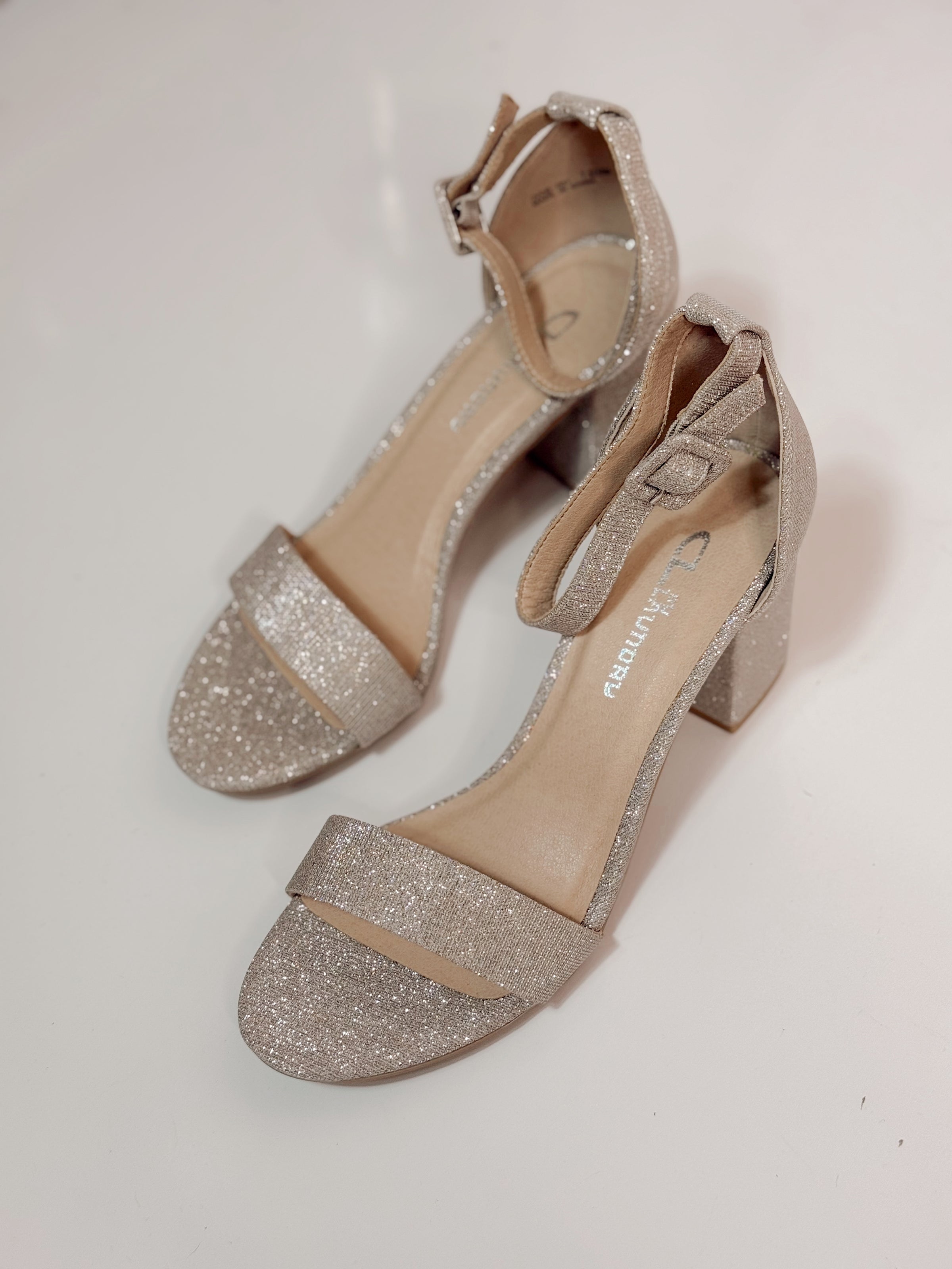 Jody Gold Shimmer Heels