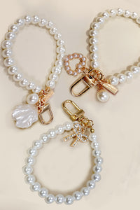 Assorted Pearl Keychains / Bag Charms