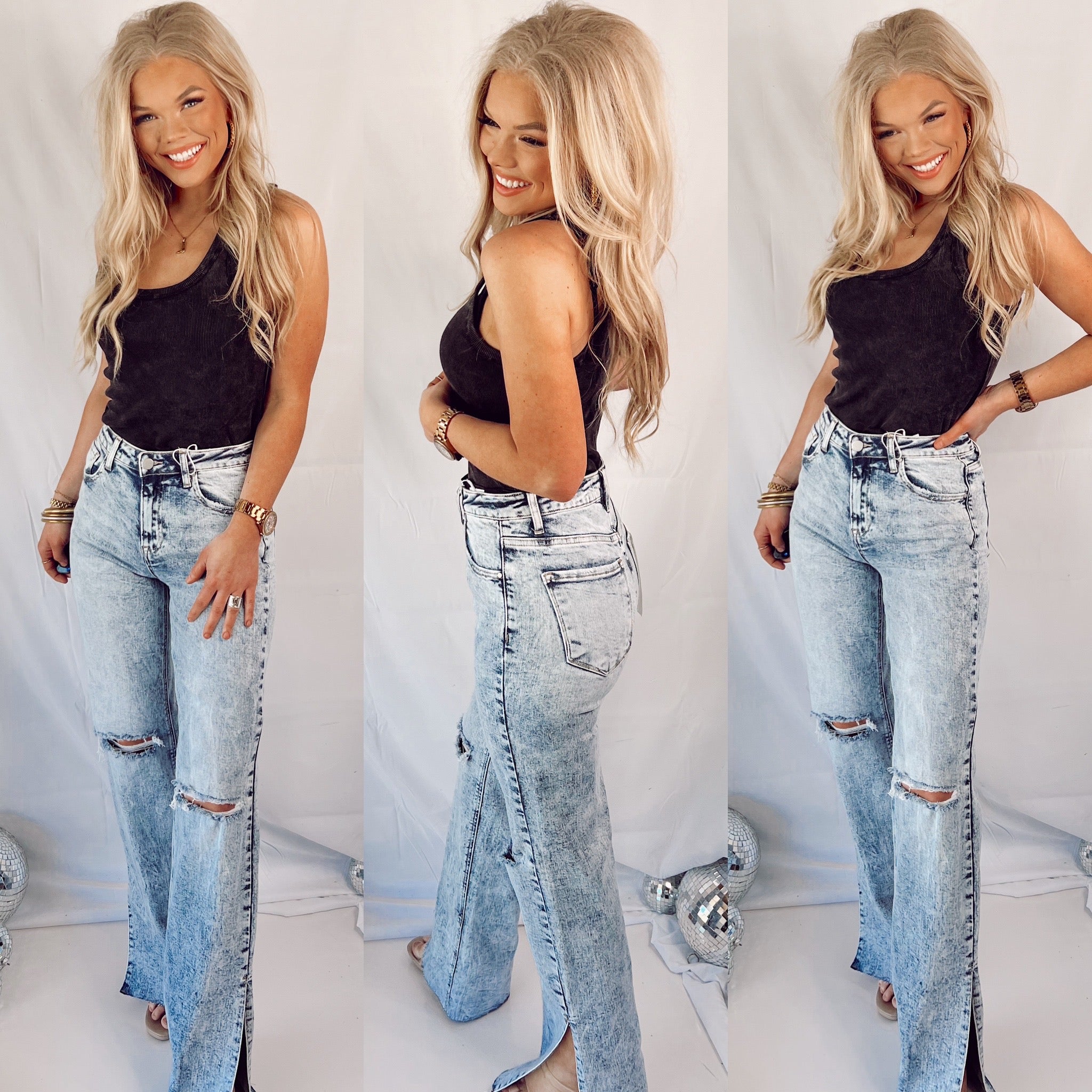 Archer High Rise Straight Leg Jeans