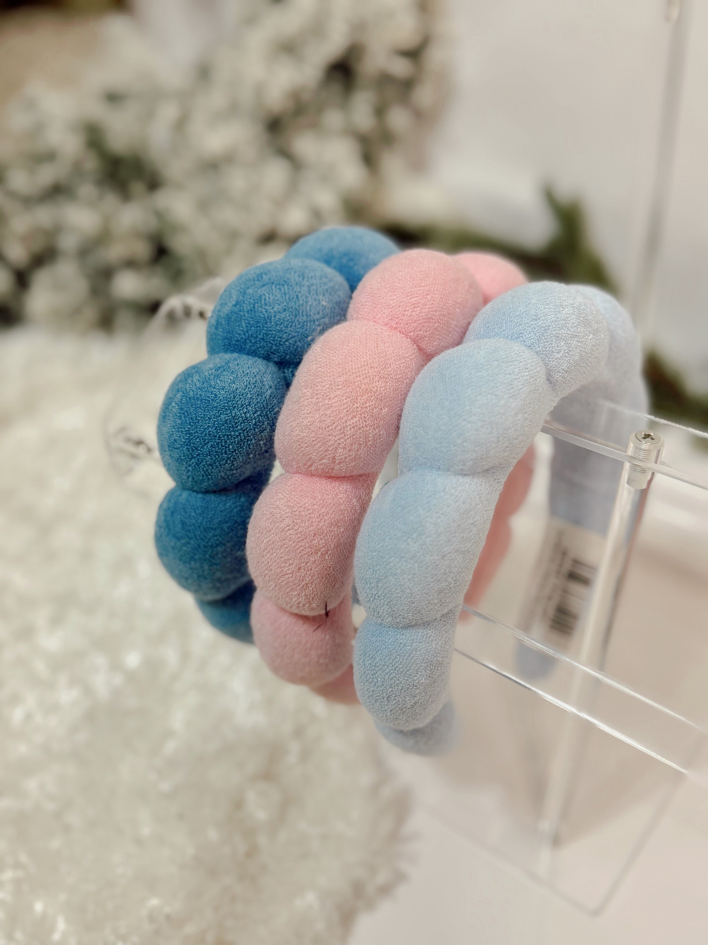 Assorted Spa Bubble Headbands
