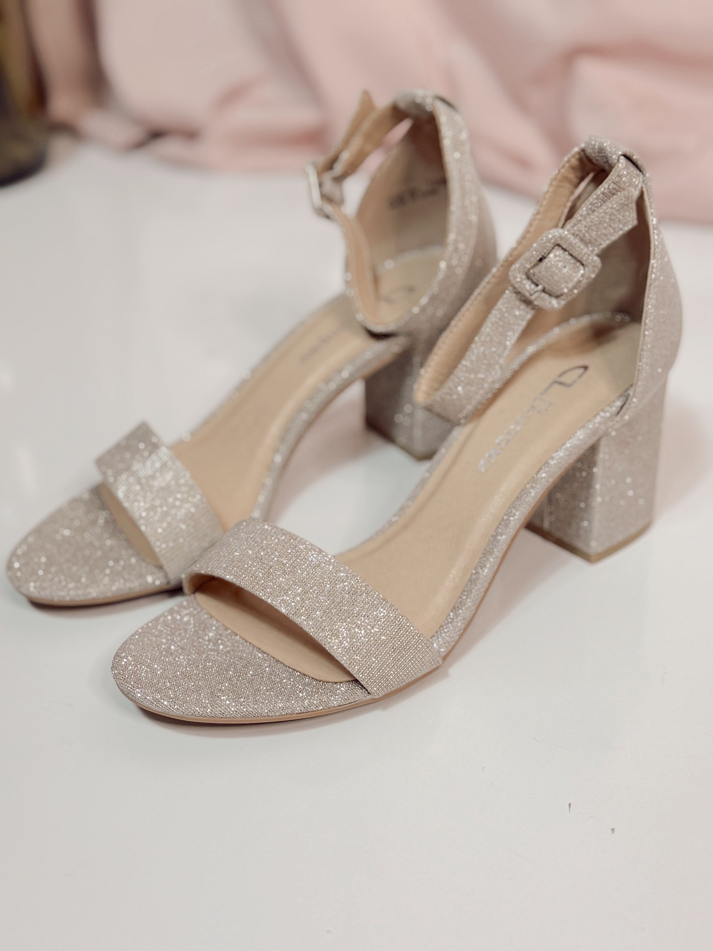 Jody Gold Shimmer Heels