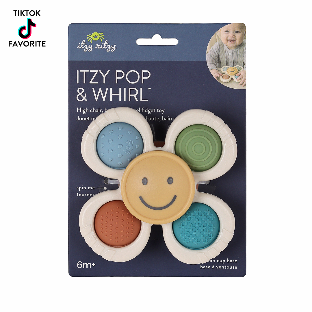 Itzy Ritzy - Itzy Pop & Whirl Bath + Travel Toy: Smile