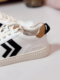 Yellow Box Miles Court Sneakers