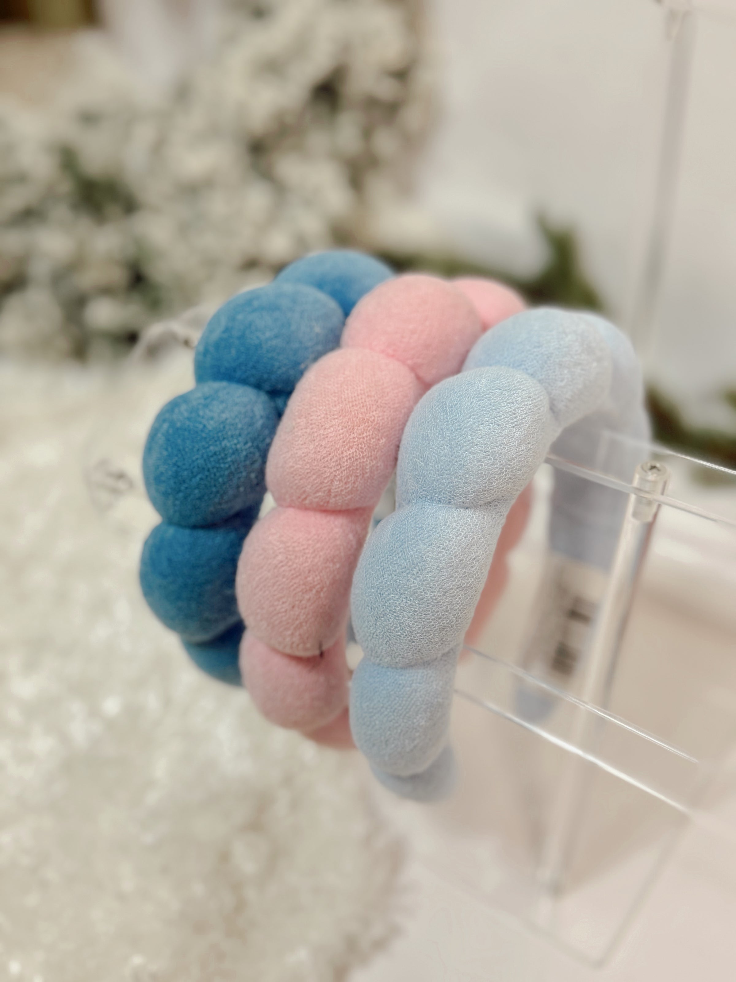 Assorted Spa Bubble Headbands