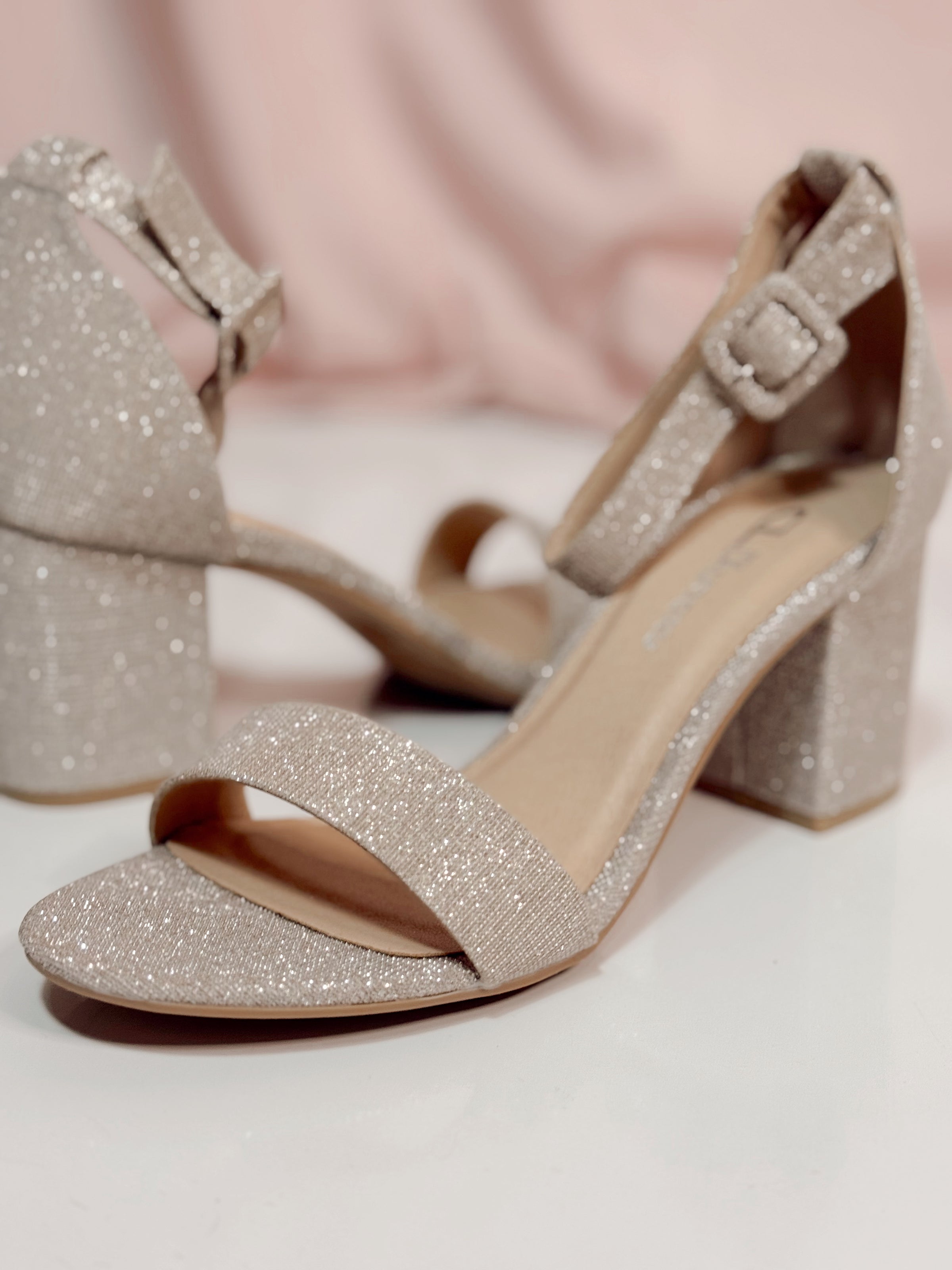 Jody Gold Shimmer Heels