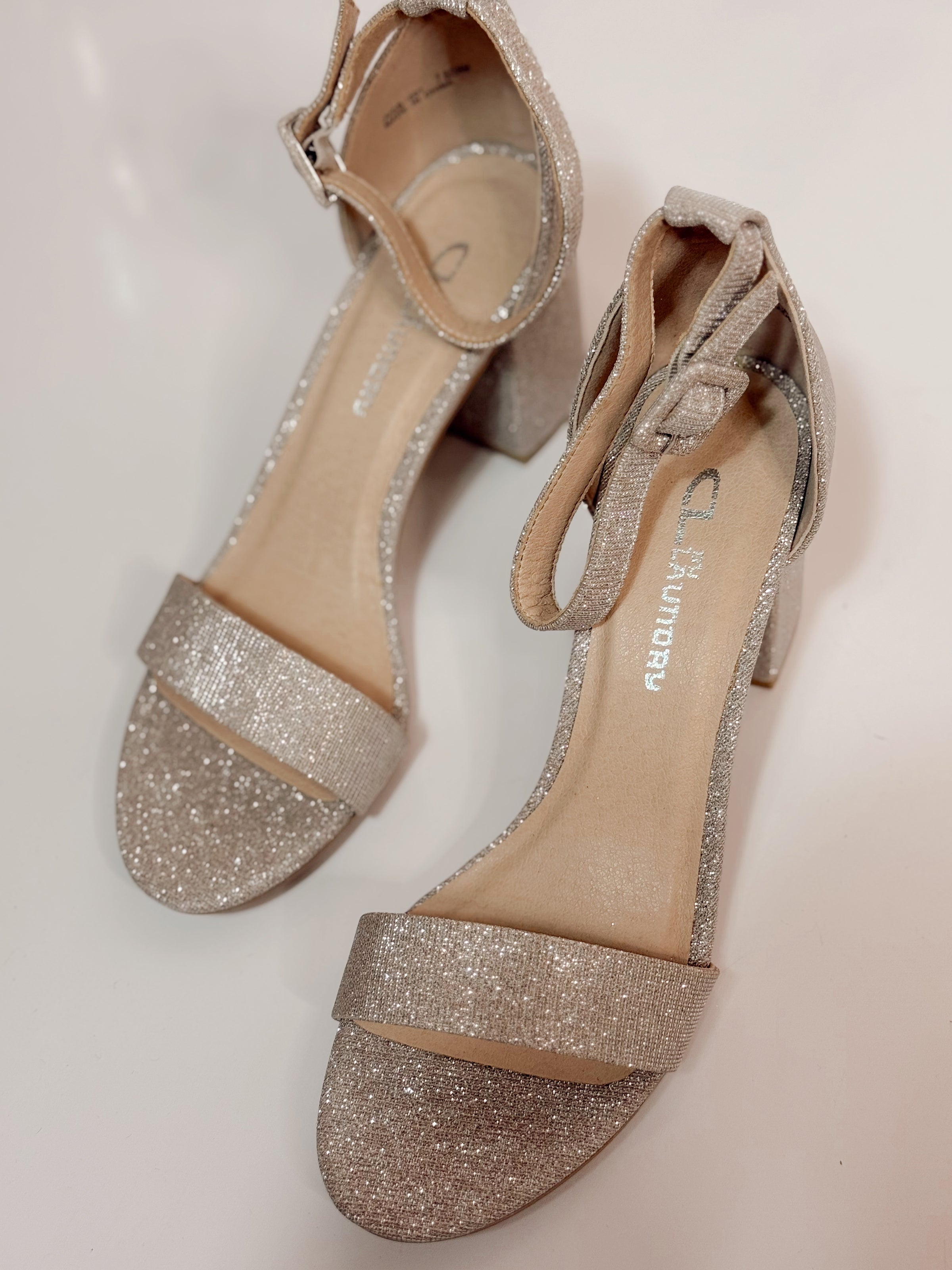 Jody Gold Shimmer Heels