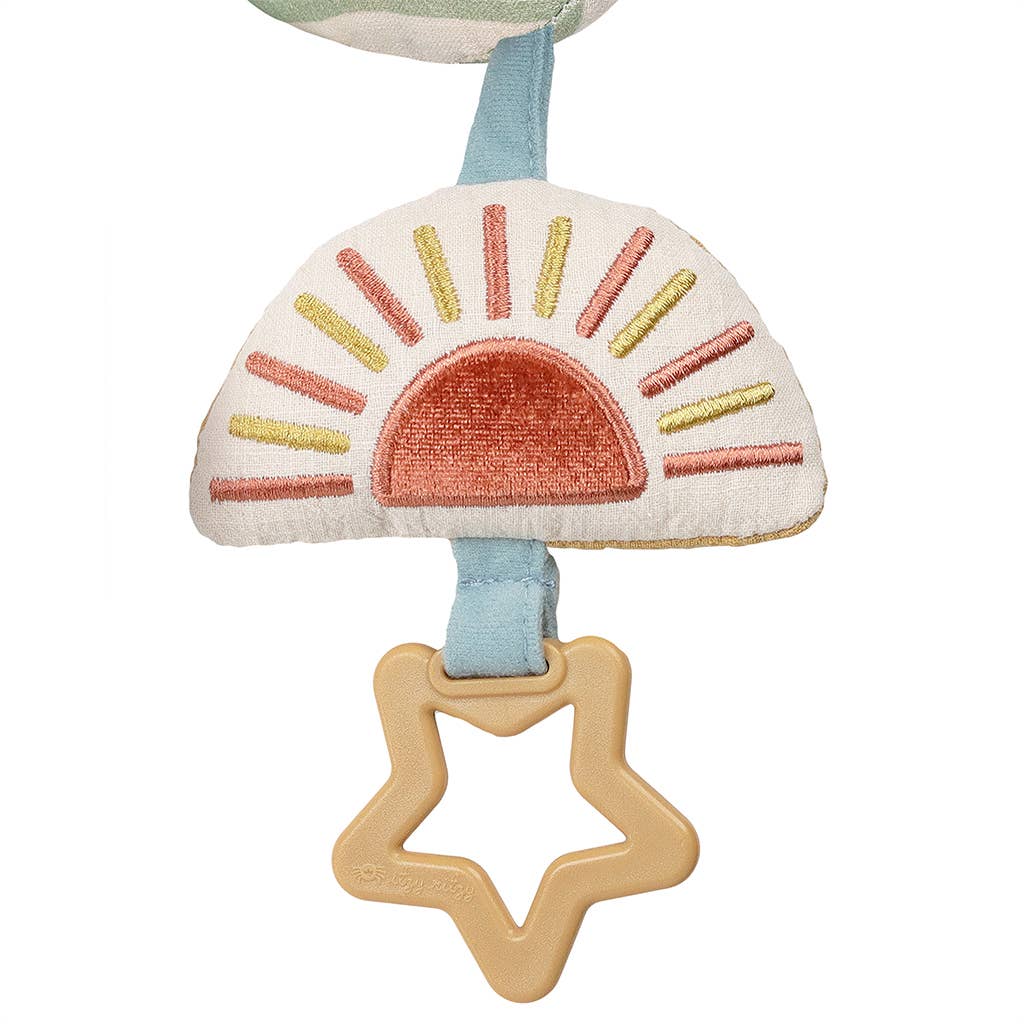 Itzy Ritzy Bitzy Spiral Car Seat Activity Toy: Farm
