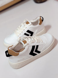 Yellow Box Miles Court Sneakers
