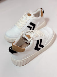 Yellow Box Miles Court Sneakers