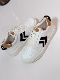 Yellow Box Miles Court Sneakers