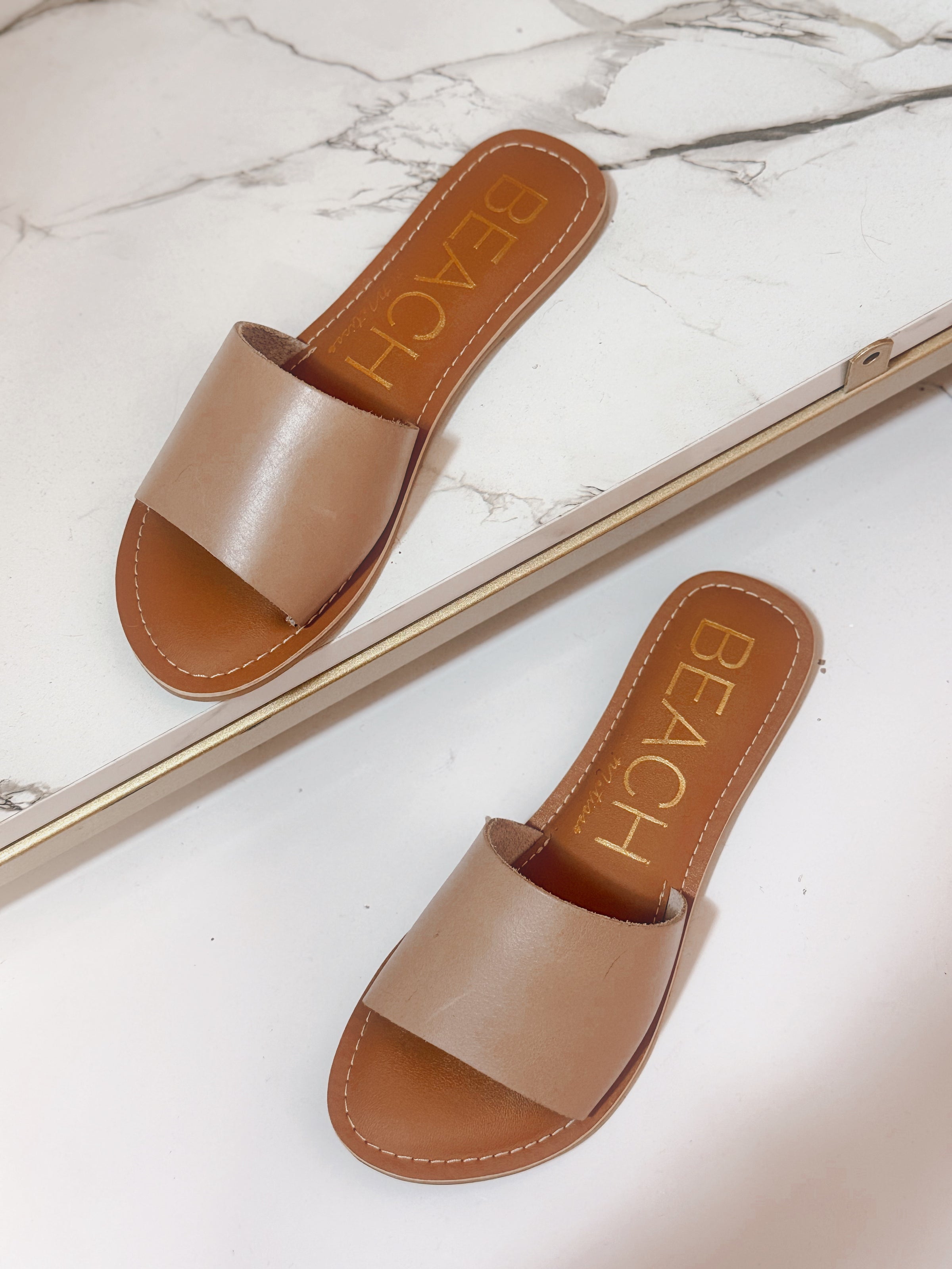 Cabana Slide Sandal - Natural