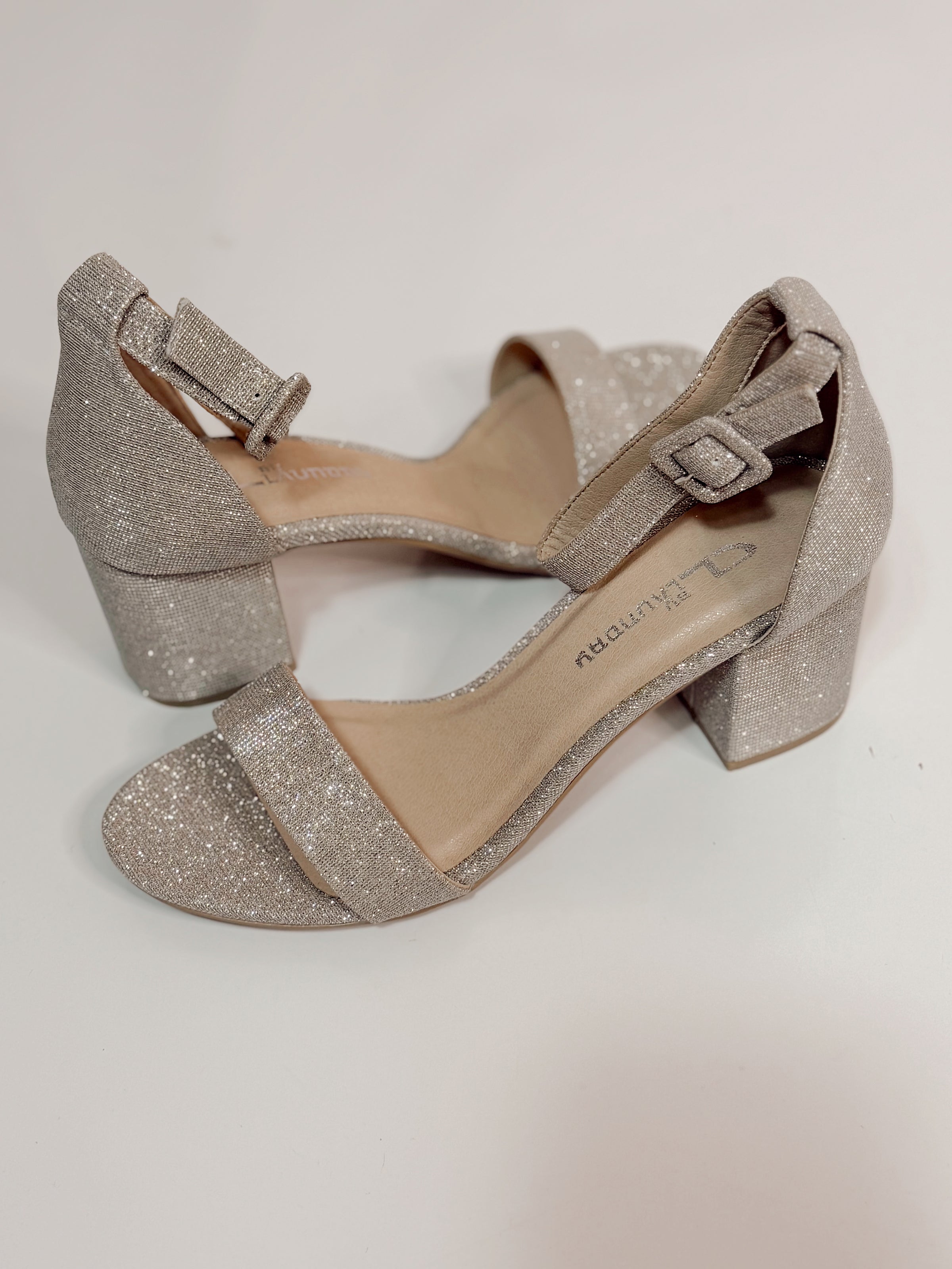 Jody Gold Shimmer Heels