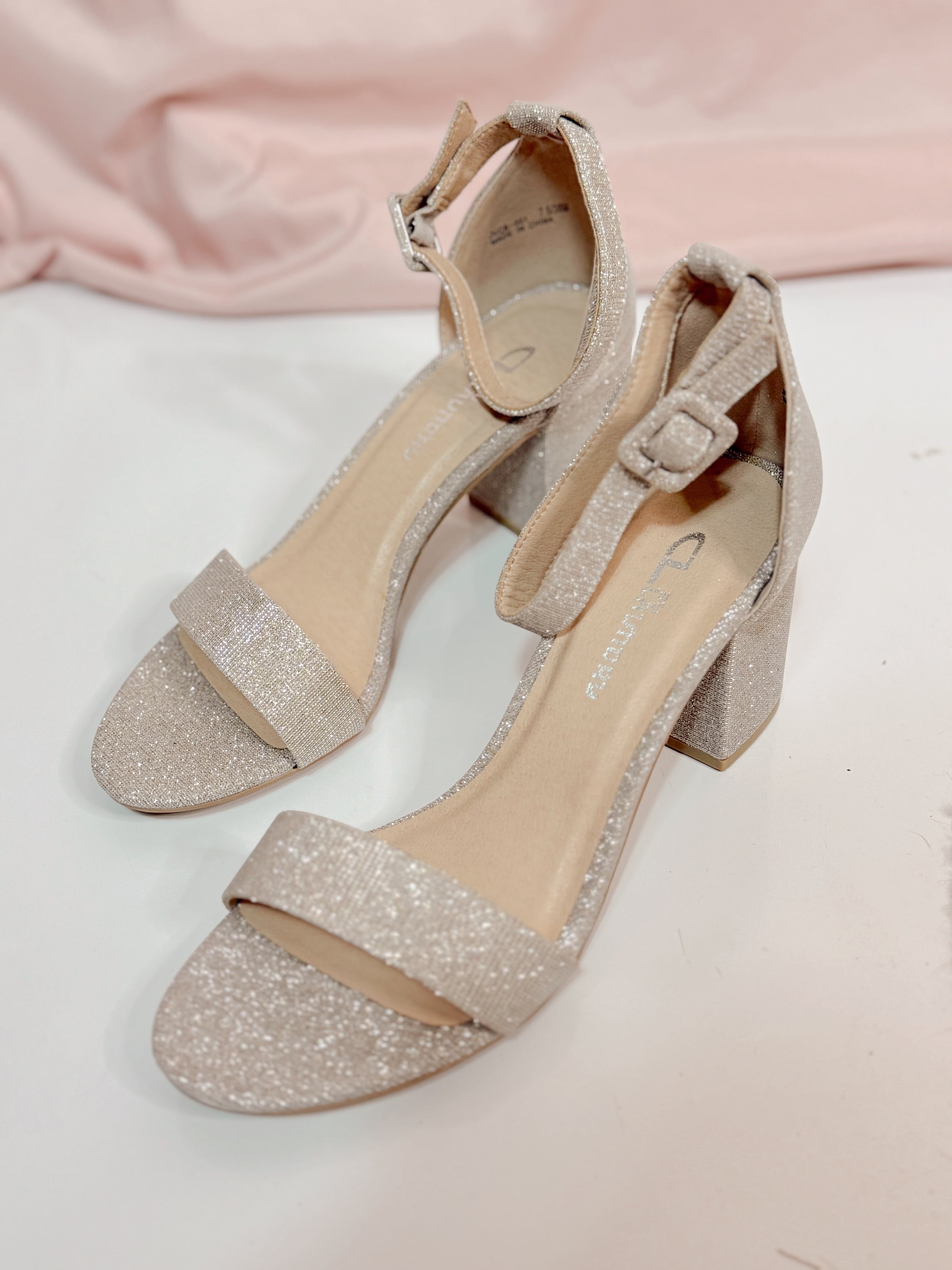 Jody Gold Shimmer Heels