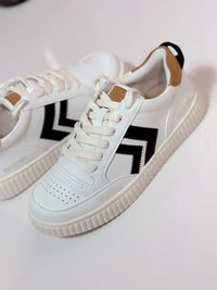 Yellow Box Miles Court Sneakers