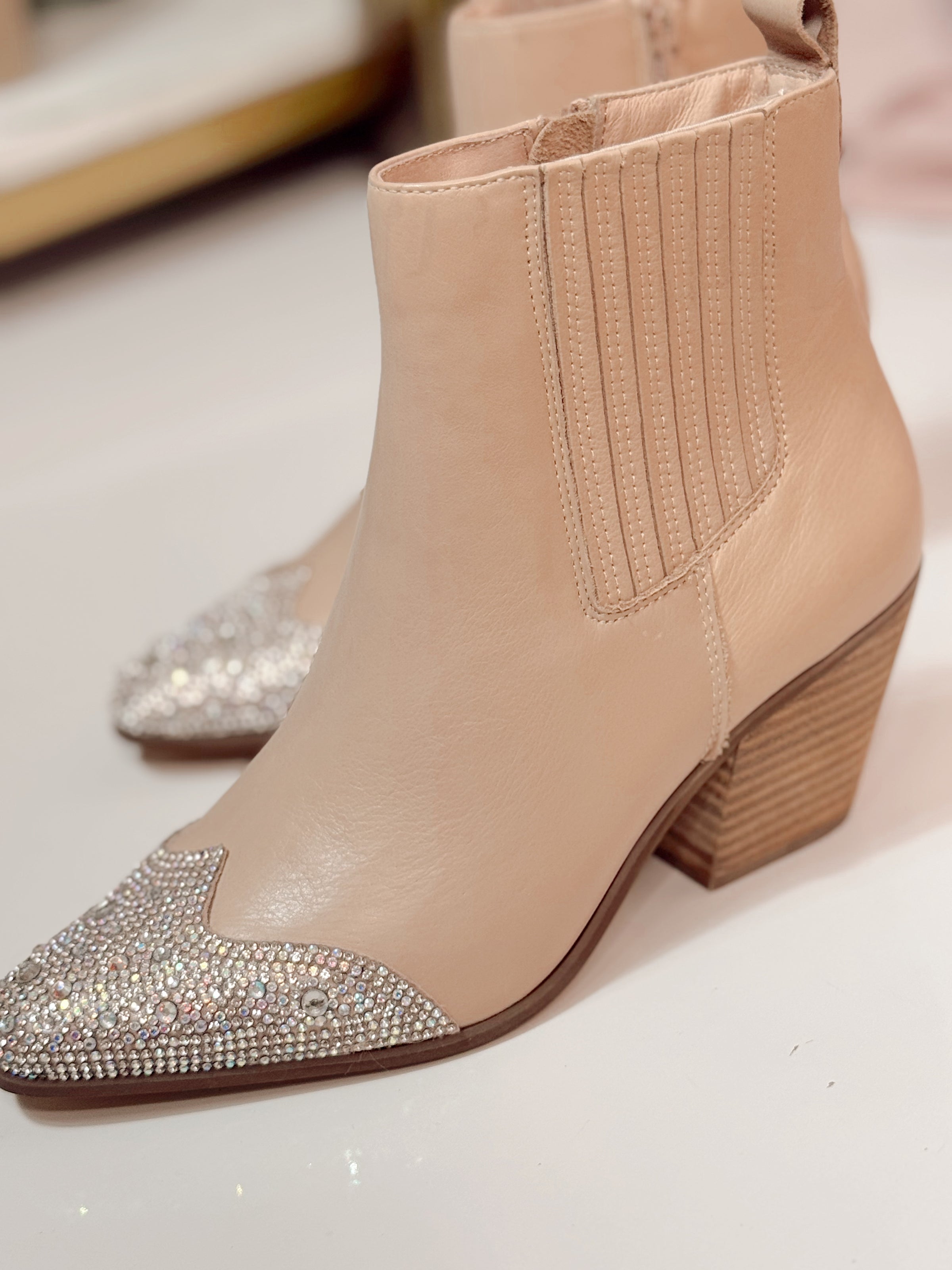 Matisse Blake - Monroe Rhinestone Booties