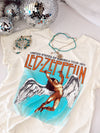 Vintage Washed Zeppelin 1977 Tour Band Tee