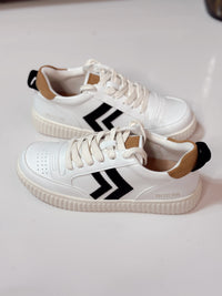 Yellow Box Miles Court Sneakers