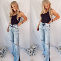 Archer High Rise Straight Leg Jeans