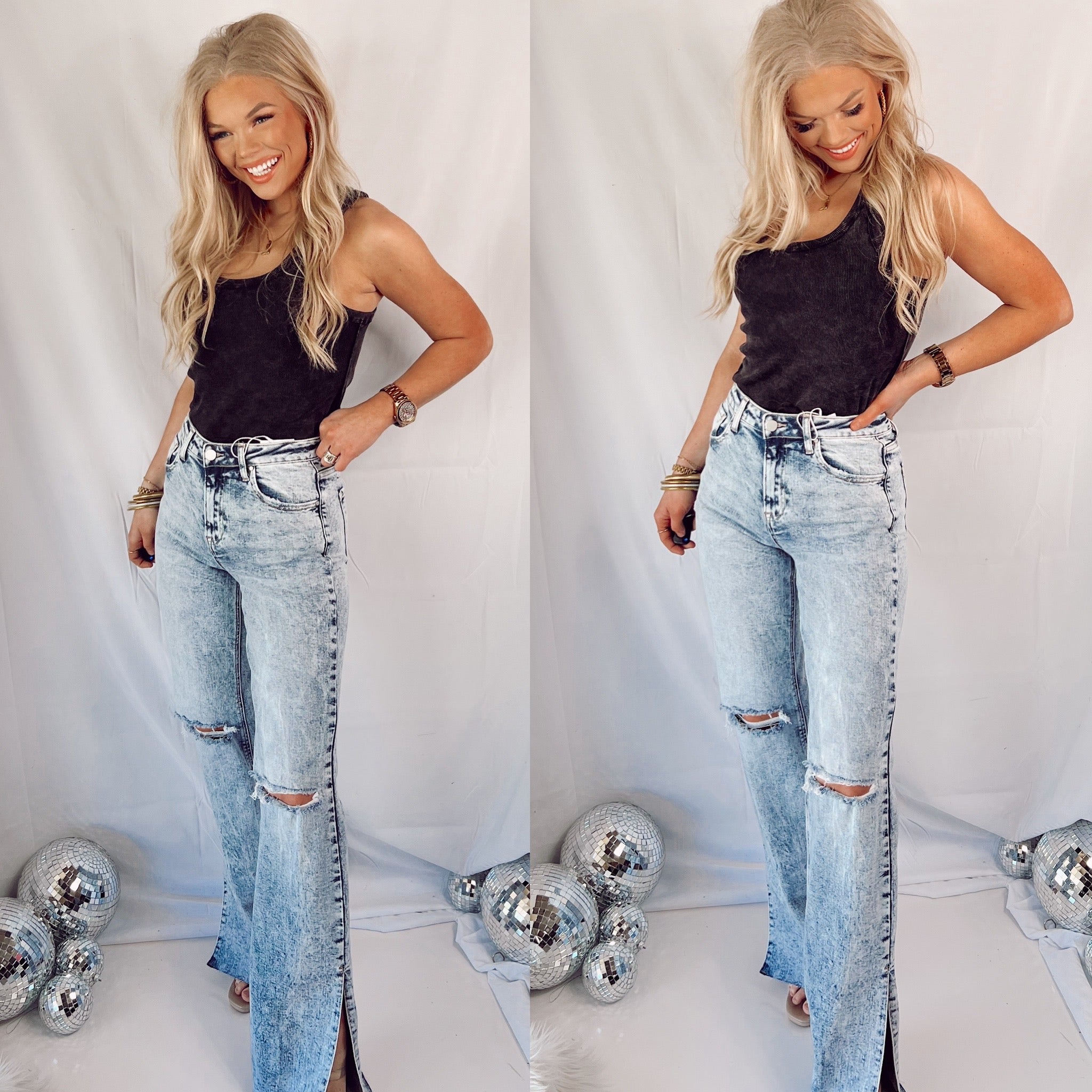 Archer High Rise Straight Leg Jeans