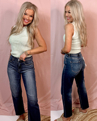Trend Setter High Rise Slim - Barrel Jeans