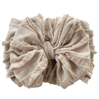 Assorted Ruffled Headband Bows