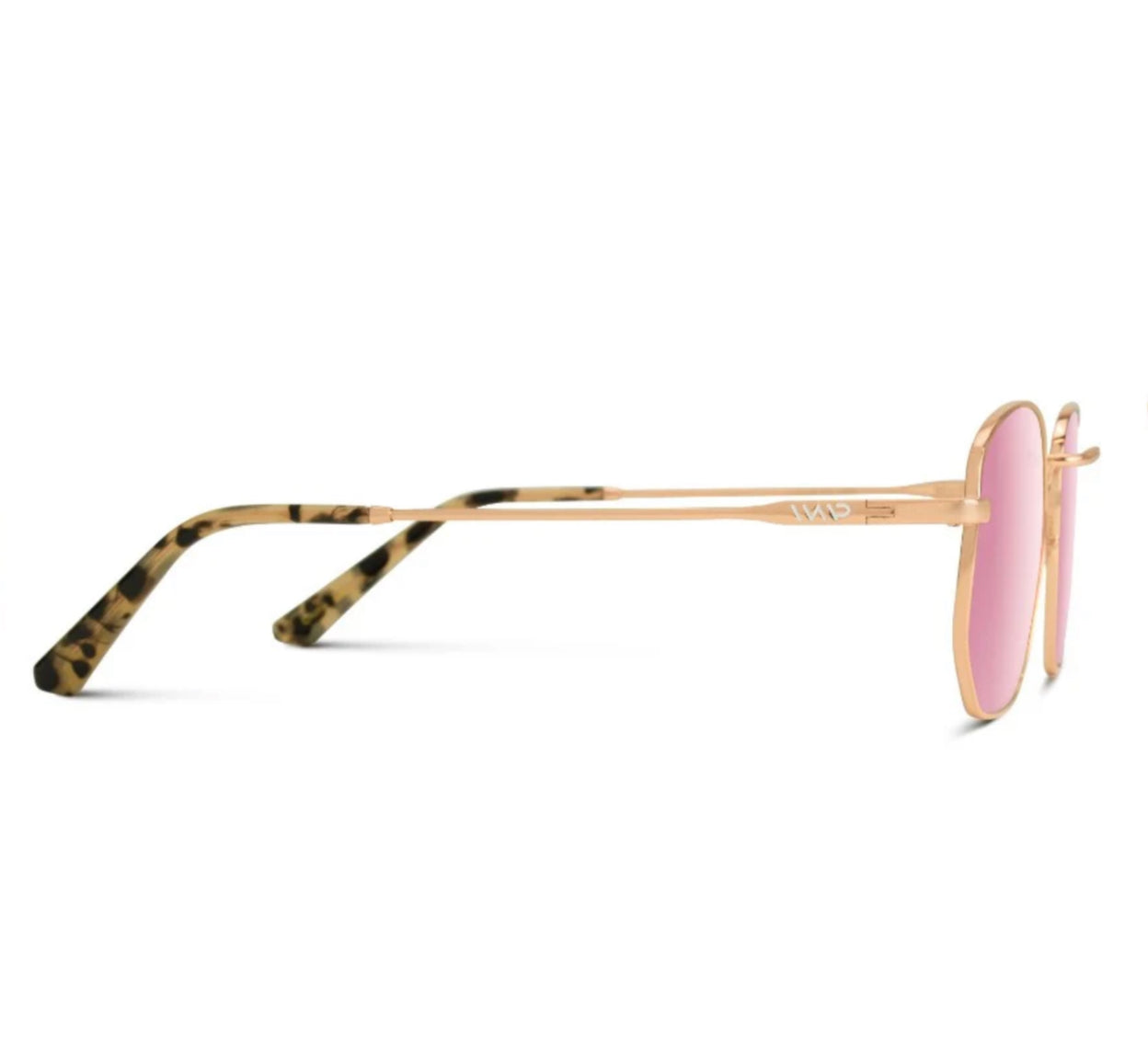 WMP Eyewear - Bexley Polarized Sunglasses in shade Bubblegum