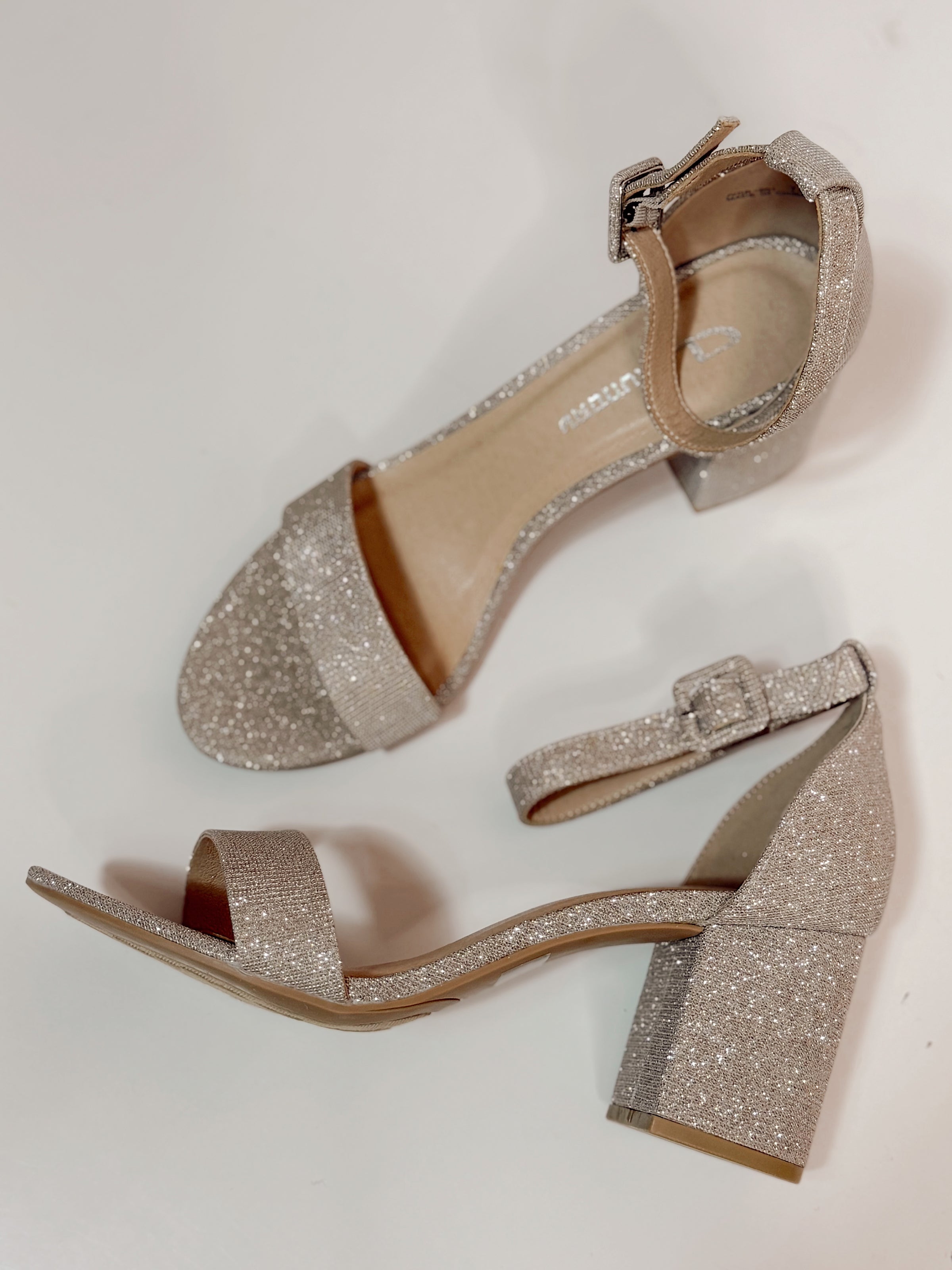 Jody Gold Shimmer Heels
