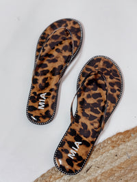 Mia - Aster Leopard Sandals