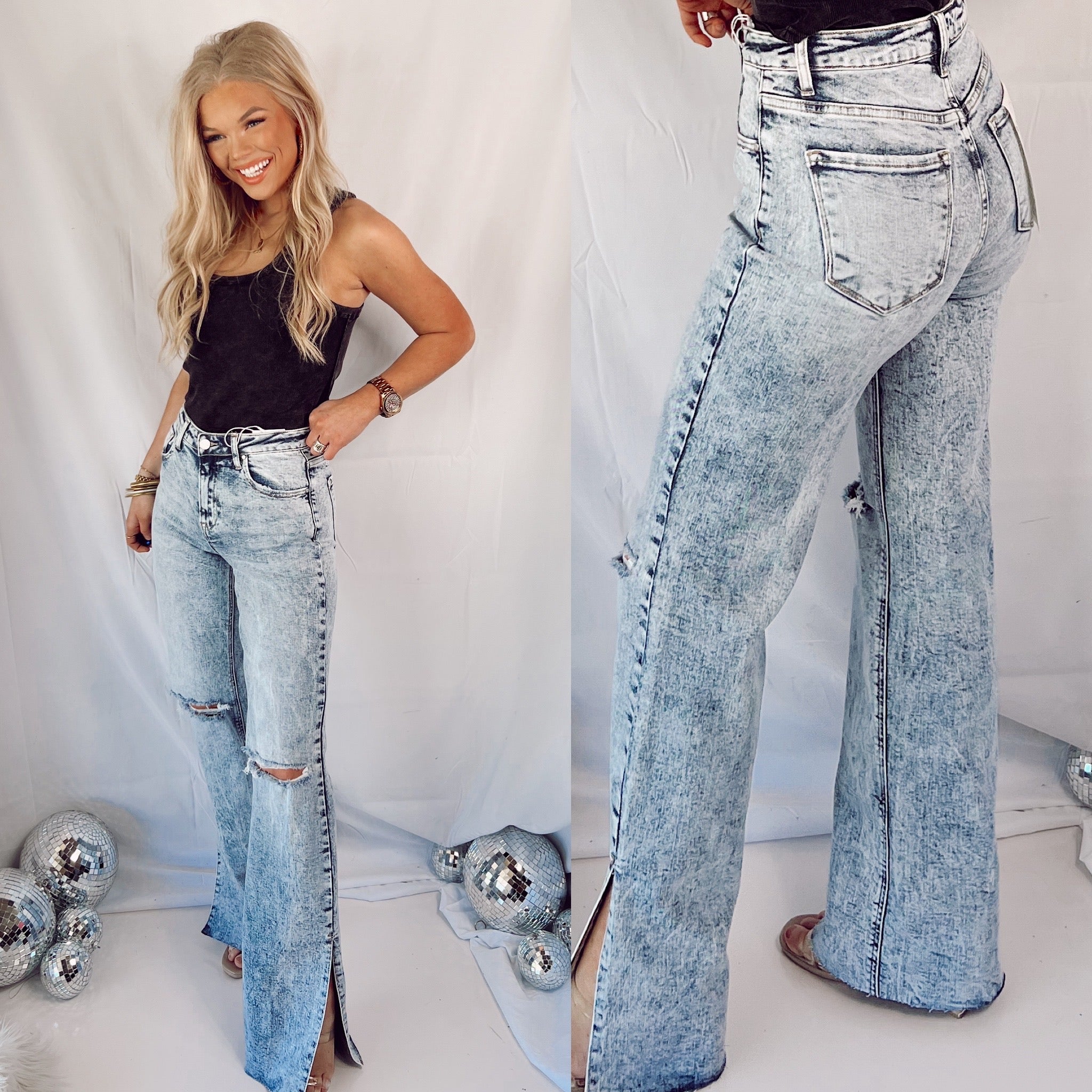 Archer High Rise Straight Leg Jeans