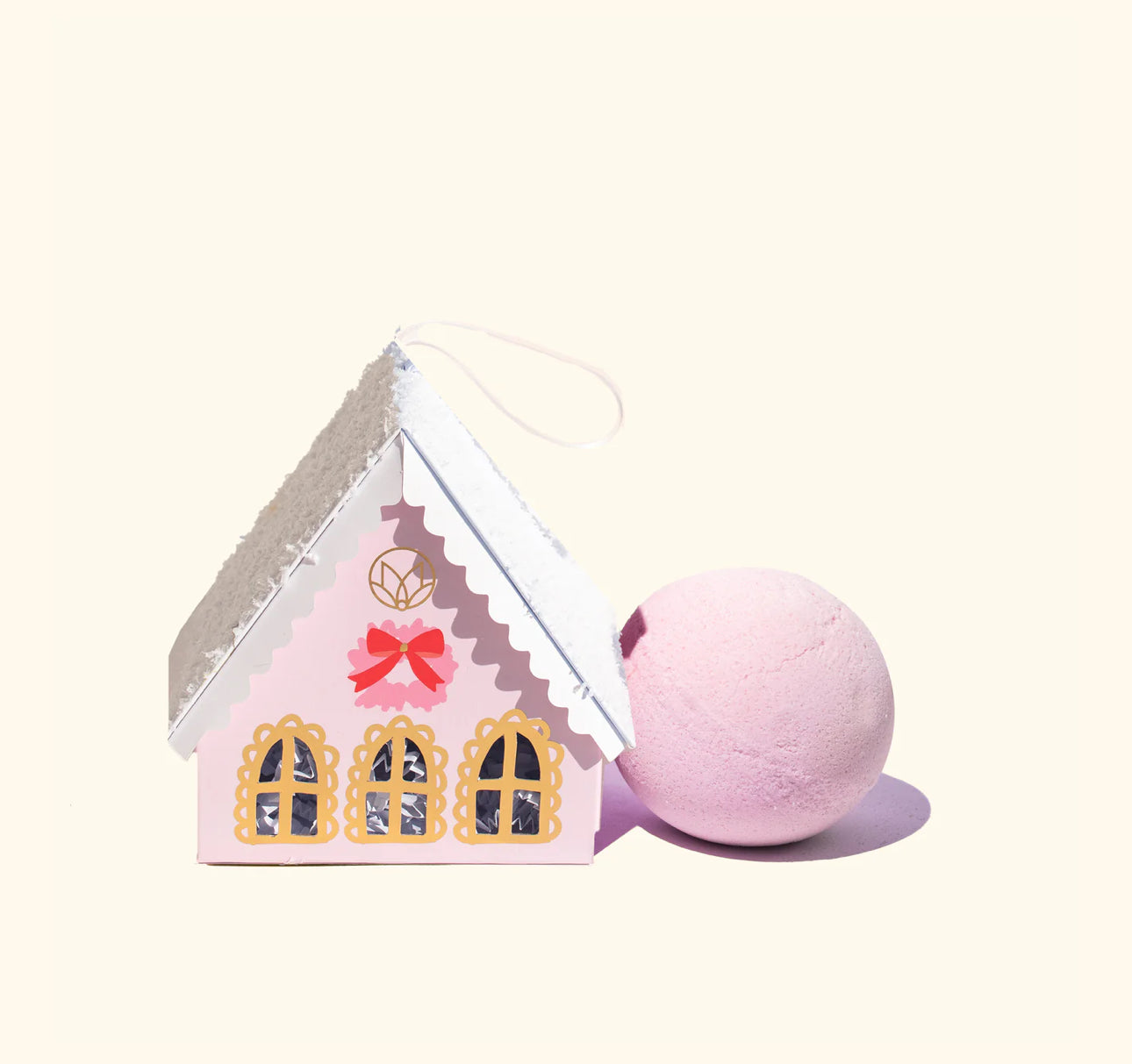 Musee Pink Village House Boxed Surprise Bath Balm