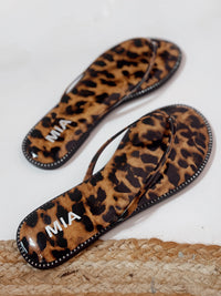 Mia - Aster Leopard Sandals