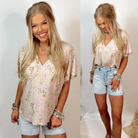Spring Fever Floral Printed Blouse