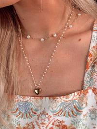 From The Heart 18K Stainless Steel Tarnish Free Heart Necklace