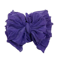 Assorted Ruffled Headband Bows