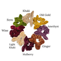 Assorted 4.5" Velvet Alligator Clip Bows