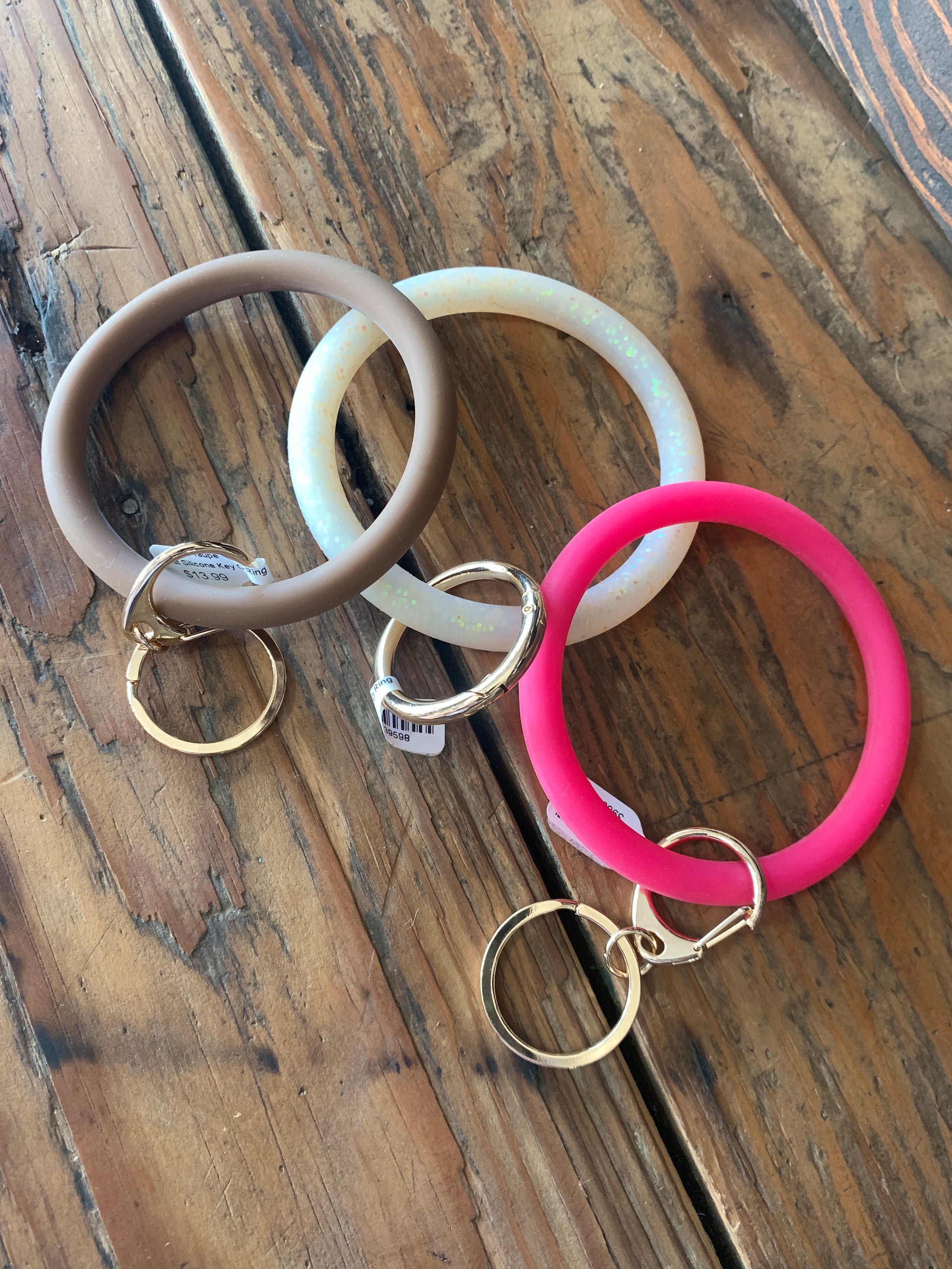 Asst Silicone Key Ring