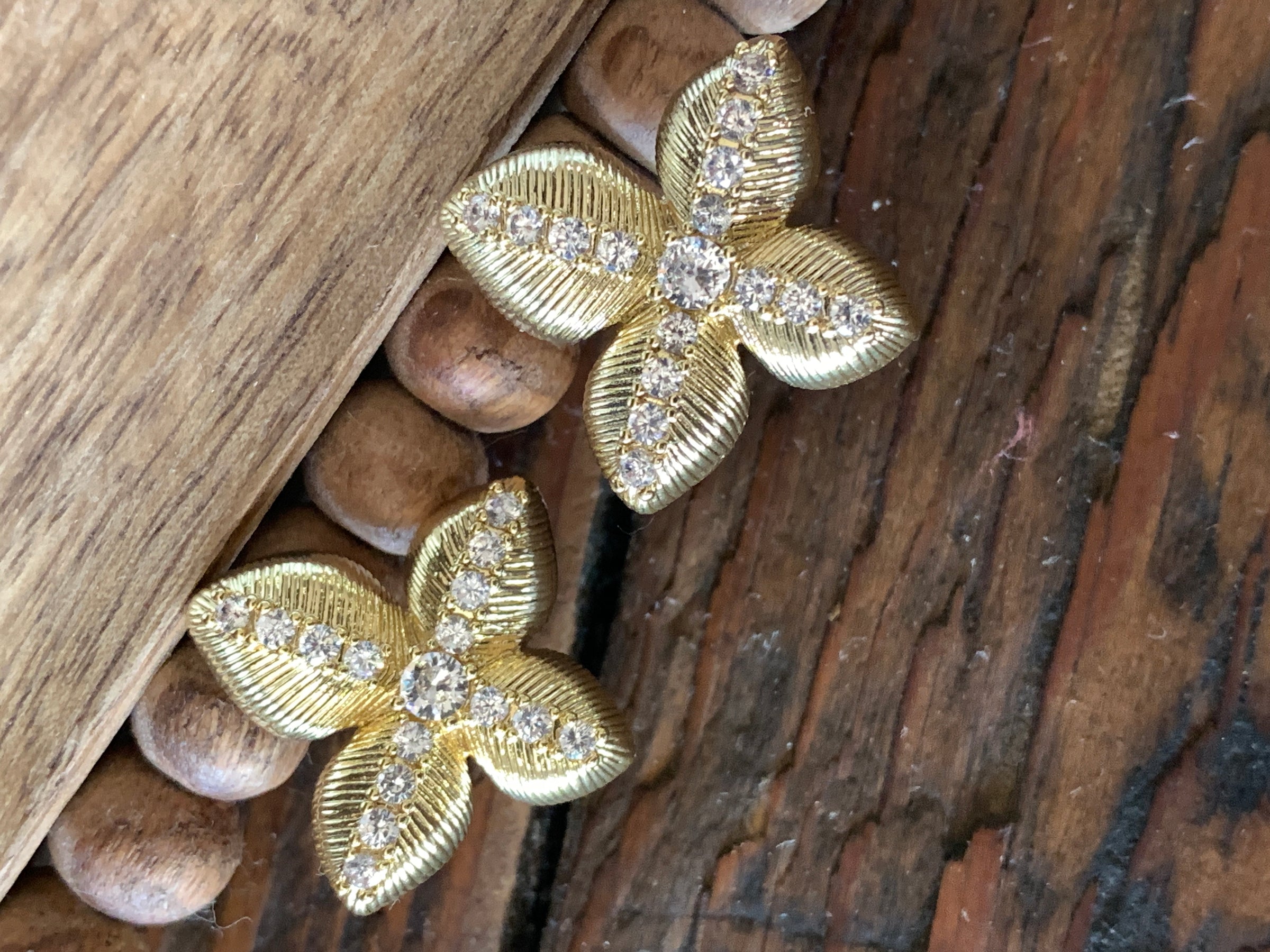 Adriana Rhinestone Earrings