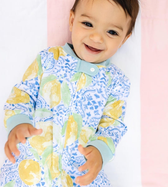 Lemon Tiles Sleep & Play Footless