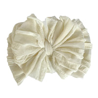 Assorted Ruffled Headband Bows
