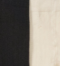 Girls Set of 2 Ribbed Tights