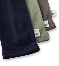 Organic Cotton Baby Harem Pants (Set of 3) - Midnight