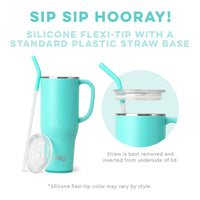 Swig 40oz Mega Mug - Shimmer Ballet Pink