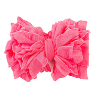 Assorted Ruffled Headband Bows